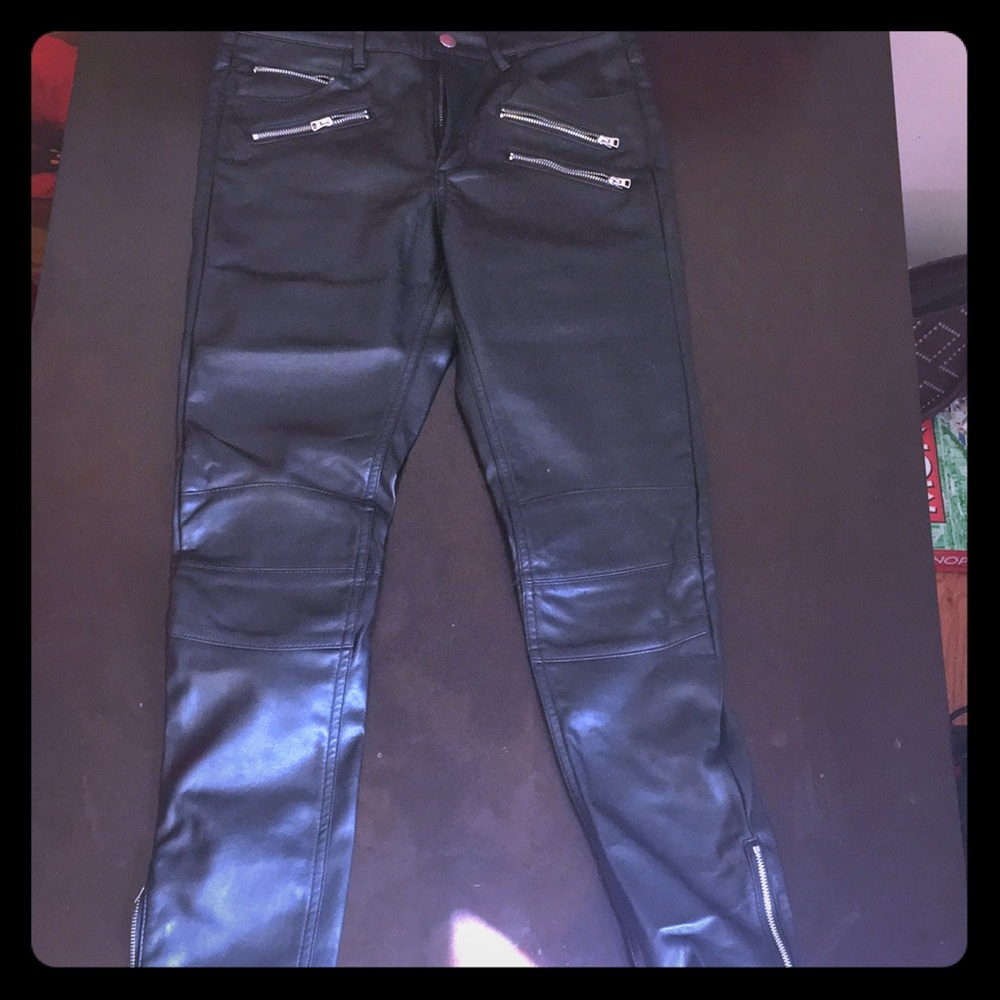 Faux Leather pants
